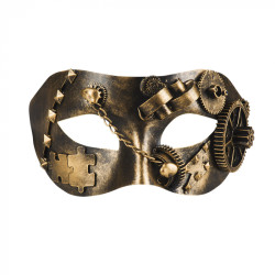 Škraboška styl steampunk